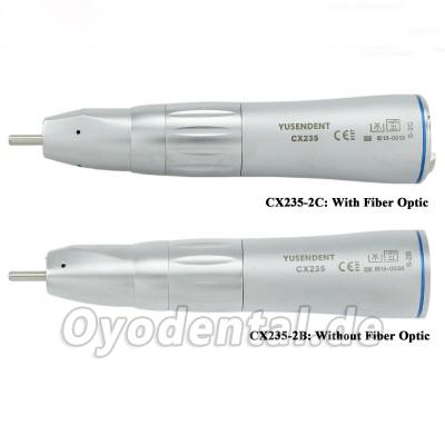 YUSENDENT CX235 Dental Faseroptik Led Gerade Handstück E-Typ Kavo NSK W&H Kompatibel