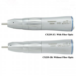 YUSENDENT CX235 Dental Faseroptik Led Gerade Handstück E-Typ Kavo NSK W&H Kompatibel