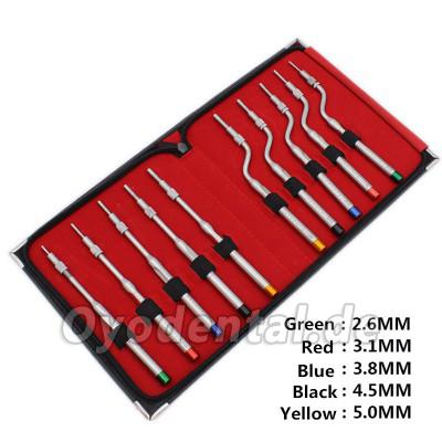 5 Stück/Set Osteotom-Instrument für Zahnimplantate Werkzeug zum Anheben der Kieferhöhle