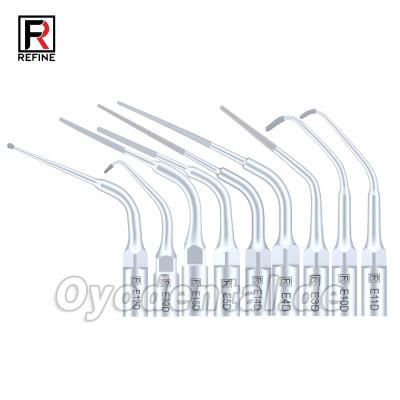 10 Stück Ultraschallspitzen für die Endodontie E3D E4D E5D E10D E11D E12D E14D E15D Kompatibel mit Woodpecker EMS