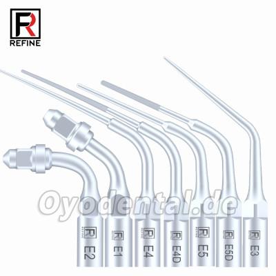 5 Stück Ultraschallspitzen für implantate E1 E2 E3 E4 E4 E6 E7 E8 E9 E10 E11 E14 E15 Kompatibel mit EMS MECTRON WOODPECKER