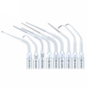 10 Stück Ultraschallspitzen für die Endodontie E3D E4D E5D E10D E11D E12D E14D E15D Kompatibel mit Woodpecker EMS