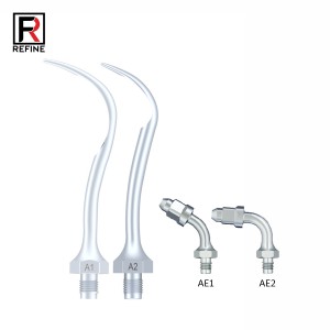 10 Stück Refine Ultraschall Spitzen A1 A2 AE1 AE2 Kompatibel mit Amdent LM Ultraschall Handstück