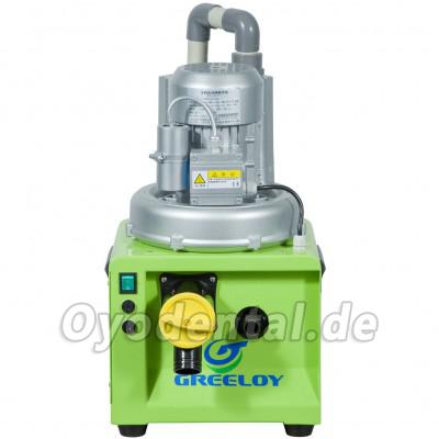 Greeloy GS-03 900L/min 1300W Tragbare Absauganlage Zahnarzt für 3-5 Behandlungsstühle