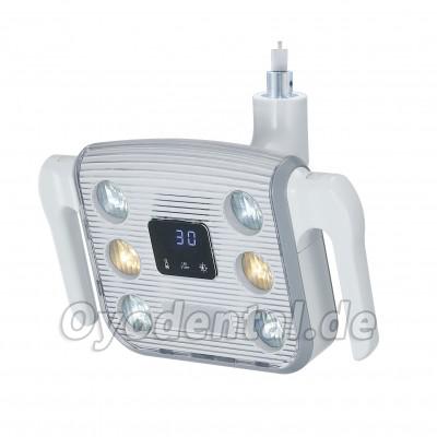 JH-09 10W Dental Chirurgische Lampe Schattenlos OP-Induktionslampe mit LCD-Display 6 LEDs