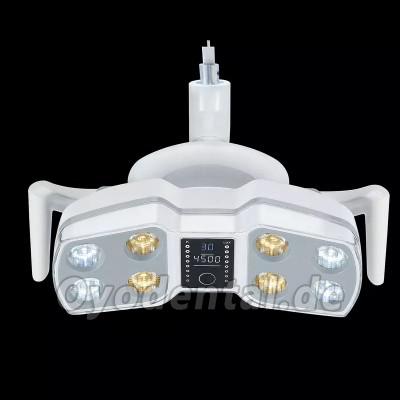 Dental LED Schattenlos OP-Licht-Induktionslampe 8 Glühbirnen Operationslampe KY-P126