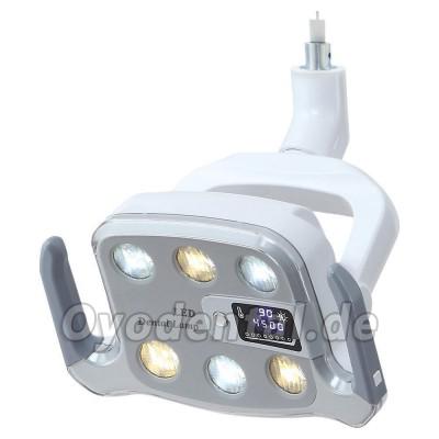 9W Orale LED-OP-Lampe Schattenlose für Behandlungsstuhl Einstellbare Farbtemperatur