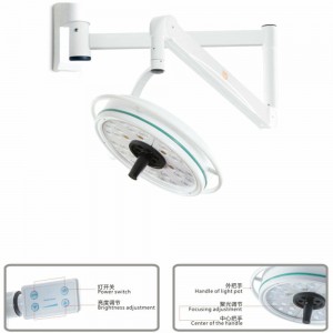 KWS KD-2036D-1 108W Wandmontierte Schattenlose Lampe für Chirurgische Medizinische Untersuchungen