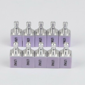 5 Stücke C14 HT/LT Dental Lithium Dislicate Blöcke E-max Cad Cam Rohlinge Für Si...