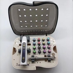 Elektrisches Dental-Universalimplantat-Drehmomentschlüssel-Set mit 16-teiligem Schraubendreher