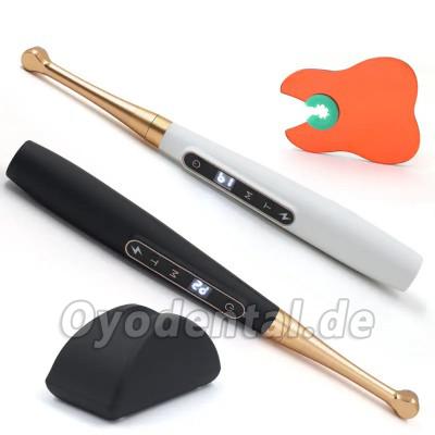 Dentale Wireless 1 Sekunde LED-Polymerisationslampe mit Karieserkennung 6 Modi 1800 MW/CM2