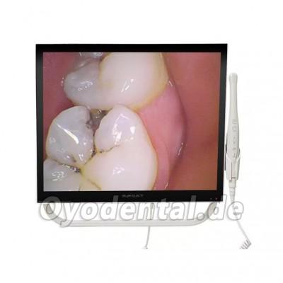 Magenta YFHD-D Dentale Intraoralkamera 1/4 Sony CCD 17-Zoll-Monitor und Stützarmhalterung