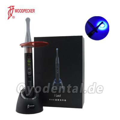 Woodpecker iLED II LED-Polymerisationslampe Kabellos 1 Sek. Aushärtung Metallkopf 3000mW/cm²