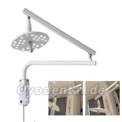 KWS KD-2018B-1 Wandmontierte zahnärztliche chirurgische LED-Untersuchungsleuchte Ohne Schatten Touch-Schalter