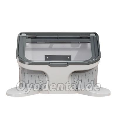 JT-69 Dental-Staubbox Sandstrahl-Staubschutz-Kollektor integrierter Staubsauger mit LED-Licht
