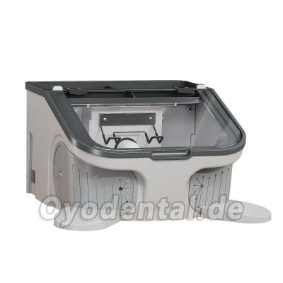 JT-69B 14W Dentallabor LED Sandstrahler Vakuum Staubsammler Proof Box & LED Licht
