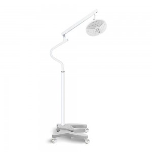 KWS KD-2018L-1 Mobiles zahnmedizinisches LED-Licht Schattenloses Untersuchungs-Chirurgielicht Touch-Schalter