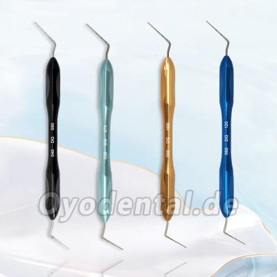 Dental Buchanan Handplugger-Spitze NITI Fill Endodontisches Obturationsset 4 Größen