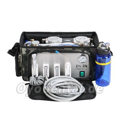 BD-401 Rucksack tragbare Dental Turbine Einheit + Luftkompressor + Saug + Triplex Spritze BD-401 Rucksack tragbare Dental Turbine Einheit + Luftkompressor + Saug + Triplex Spritze