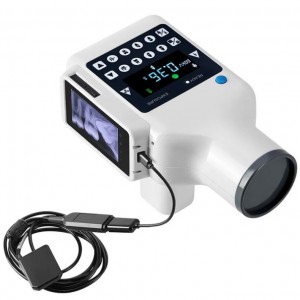Tragbares digitales dentalröntgengerät mit integriertem bildschirm und intraoralem sensor