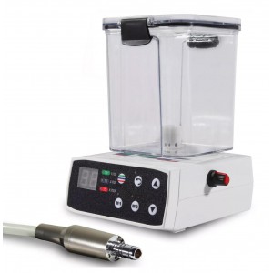 Bürstenloser Elektrischer Dentalmotor kompatibel mit 1:5 / 1:1 / 16:1 Winkelstück mit Wasserversorgung aus Flasche