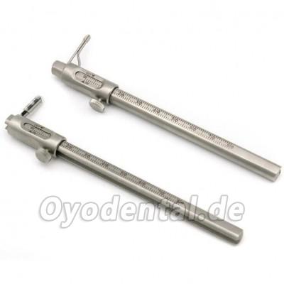 Dental Kieferorthopädischer Messschieber 0–80 mm Implantat Messlehre
