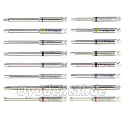 Dental Implantat Schraubendreher Hex Abutment Treiber Set Edelstahl Lang Kurz