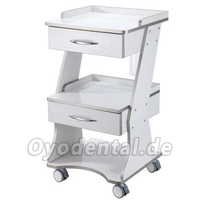 Dentech Dental Instrumentenwagen Mobiler Trolley mit Wasserflasche Versorgung und Stauraum