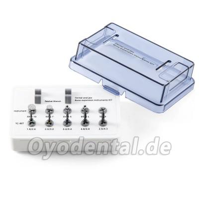 Dental Kieferknochen Expander Set Implantat Expansionsinstrumente Edelstahl