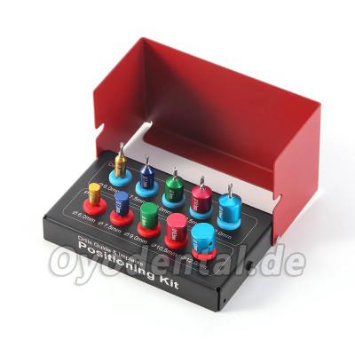 Dental Implantat Bohrschablone und Positionierungsset Implantologie Instrumente