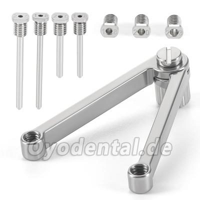 Dental Implantat Positionierer Parallelbohrer Führung Set Edelstahl