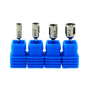 4-teiliges Dental Implantat Tissue Punch Bohrer Set für Abutment Chirurgie