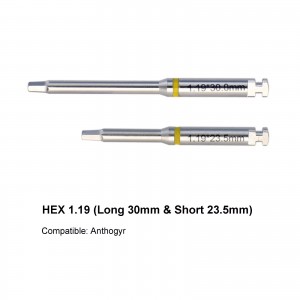 Dental Implantat Schraubendreher Hex Abutment Treiber Set Edelstahl Lang Kurz