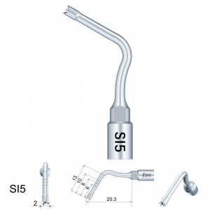 6-teiliges Woodpecker Implantat Vorbereitungsspitzen Kit SL1 SI2 SI5 SI7 S18 S19