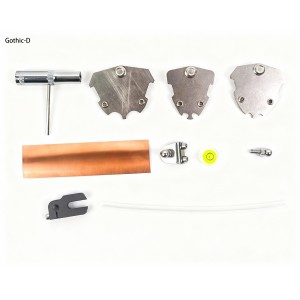 Gothic-D/A Zahnärztliche Registrierungs-Werkzeugset zur Nachzeichnung gotischer Bögen