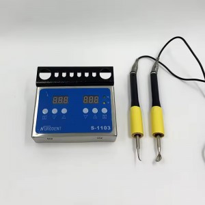 Nurodent S-1103 9W Elektrisches Wachsmesser Dentallabor Einzel Handstück