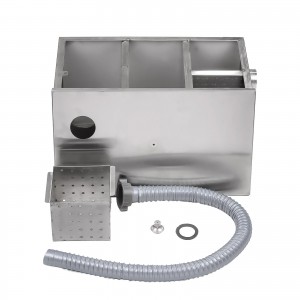 Dental Gipsabscheider Edelstahl Gipsfilter Sedimentationstank mit 5-stufiger Filtration