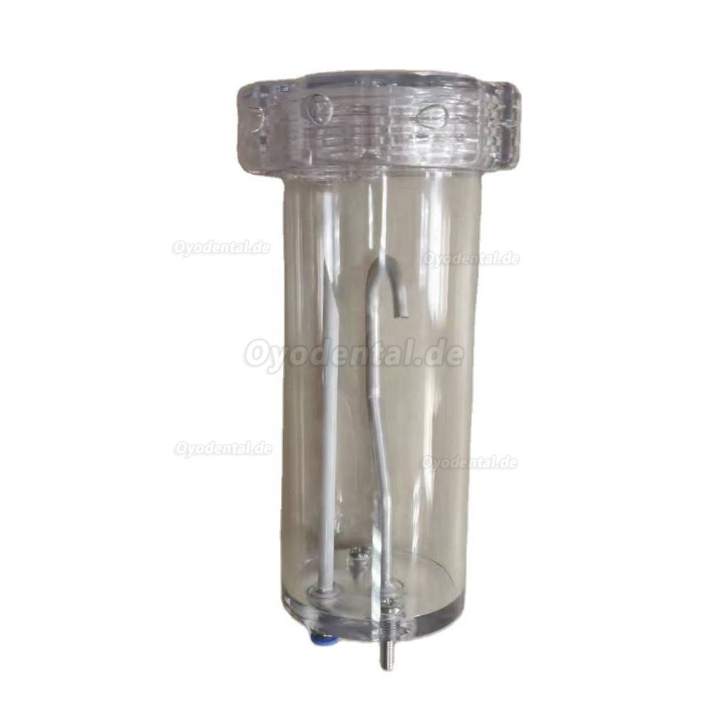 Transparentes Glas für Dentallabor-Sandstrahler