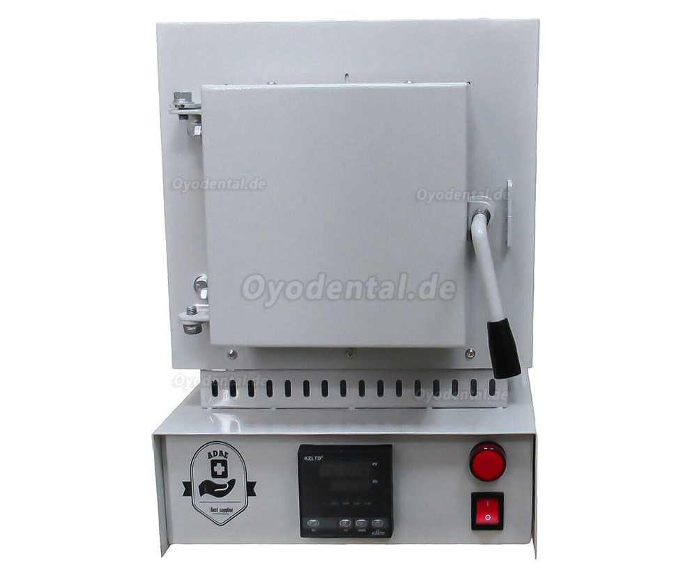 1.5KW 1000℃ Wachsmuffelofen für Dentallabore Hochtemperatur Wachsausbrennofen
