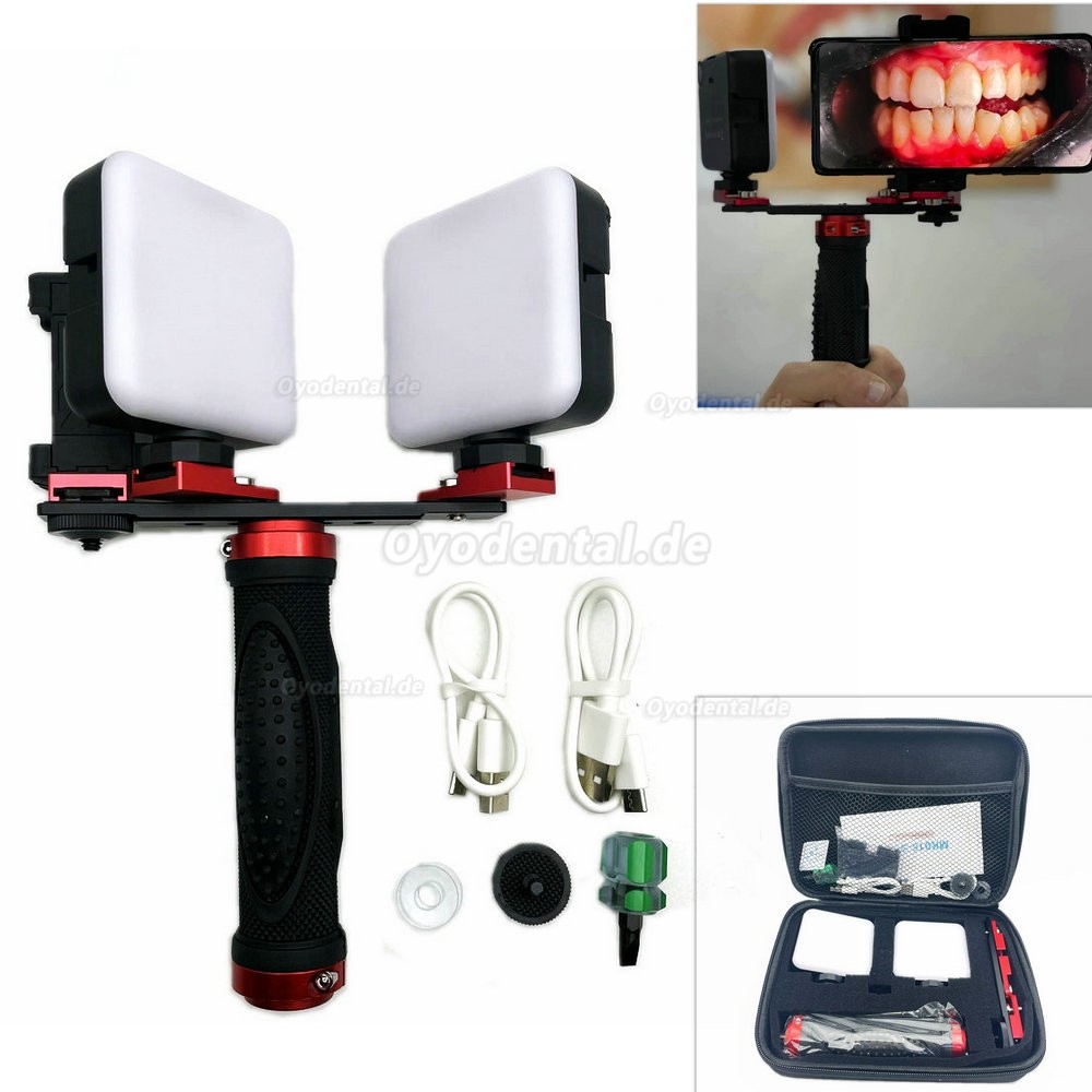 Dental Anpassung Fotografie Blitzlicht Handy Oral Photography Fülllicht