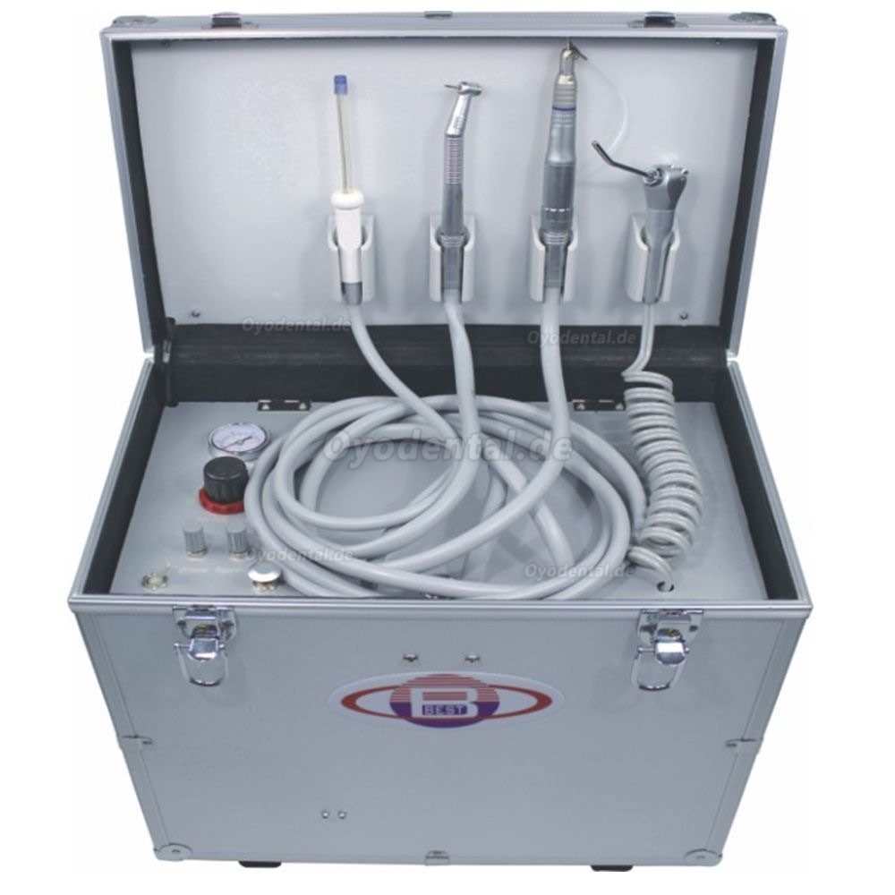 Best® BD-402 Mobile Dentaleinheit + Kompressor +Saugsystem +Multifunktionsspritze