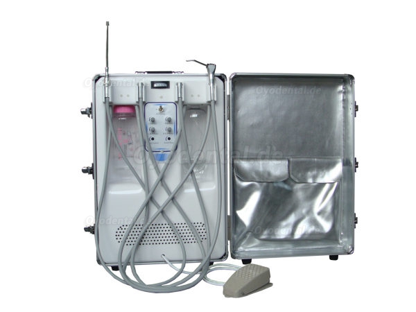 Best® BD-406A Dentalturbine Einheit(Luft-Kompressor + Absauganlage + Triplex-Spritze)