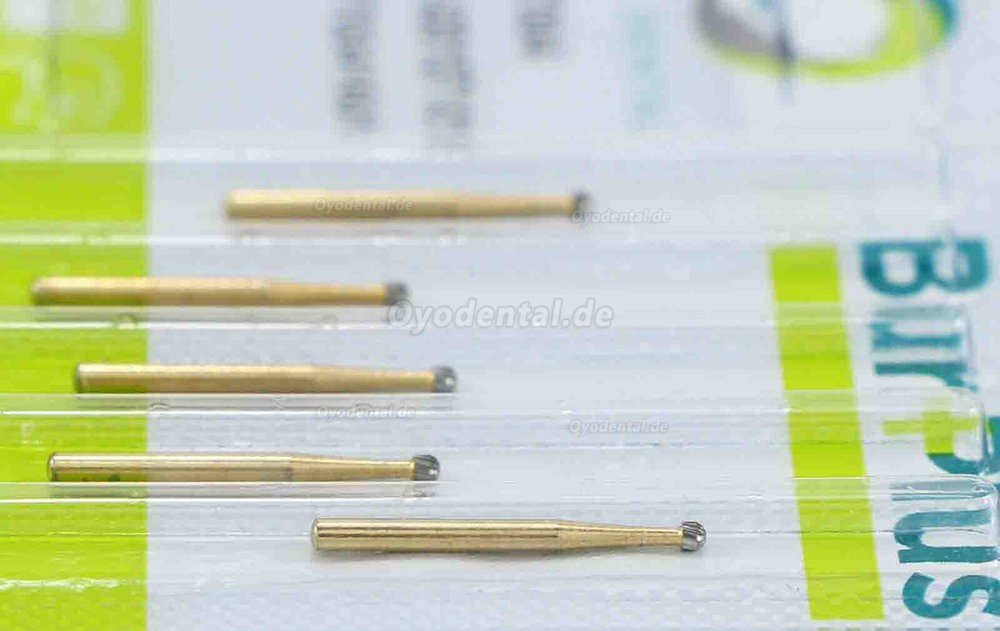 5Pcs Wave Dental Hochgeschwindigkeits-Bohrer-Trimm-Finishing-Hartmetallbohrer 12-Blatt-TF 7004