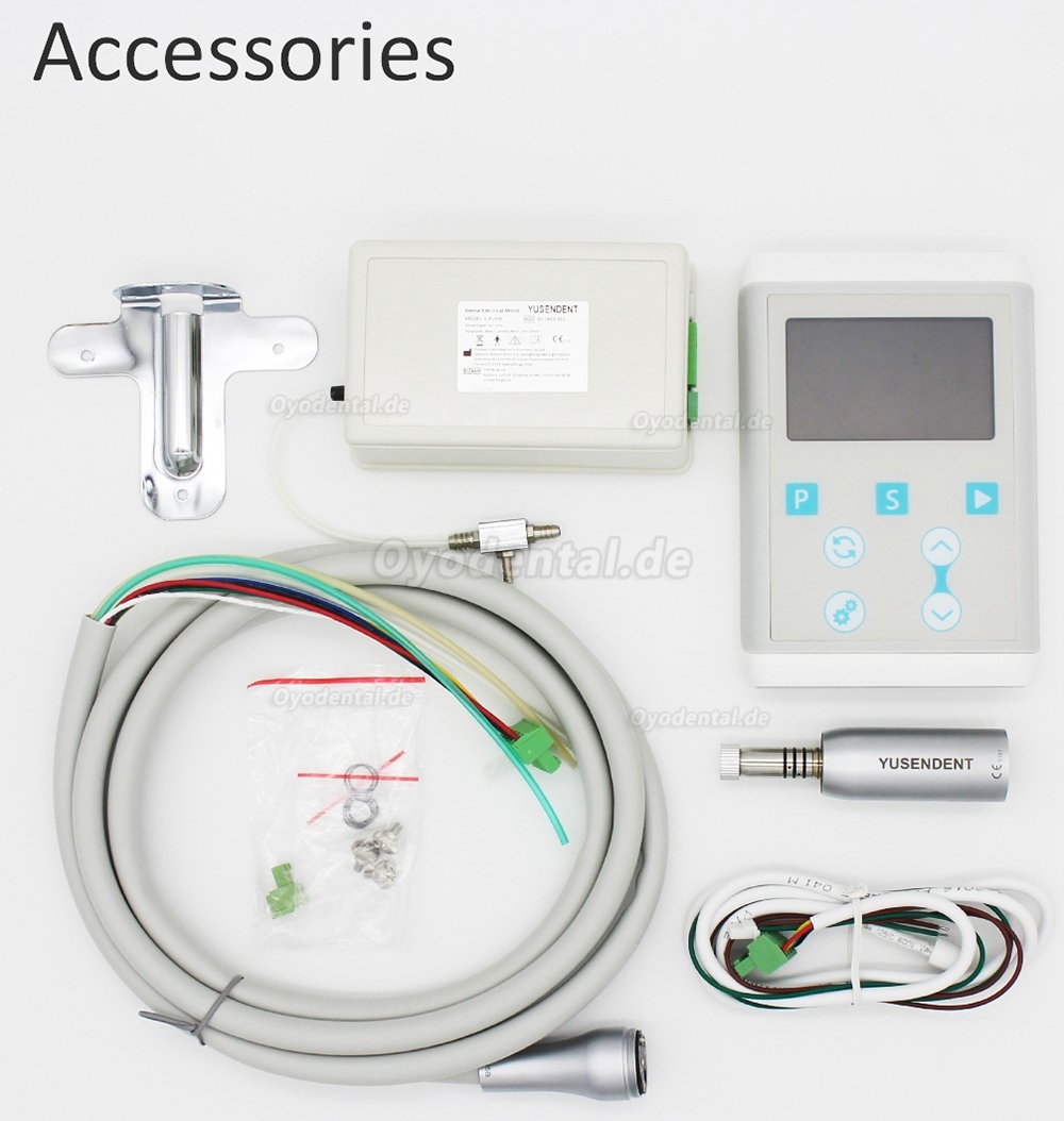 YUSENDENT COXO Dental Elektrischer LED-Mikromotor + Glasfaser 45 °Rotes Winkelstück 1: 4.2 YUSENDENT COXO Dental Elektrischer LED-Mikromotor + Glasfaser 45 °Rotes Winkelstück 1: 4.2