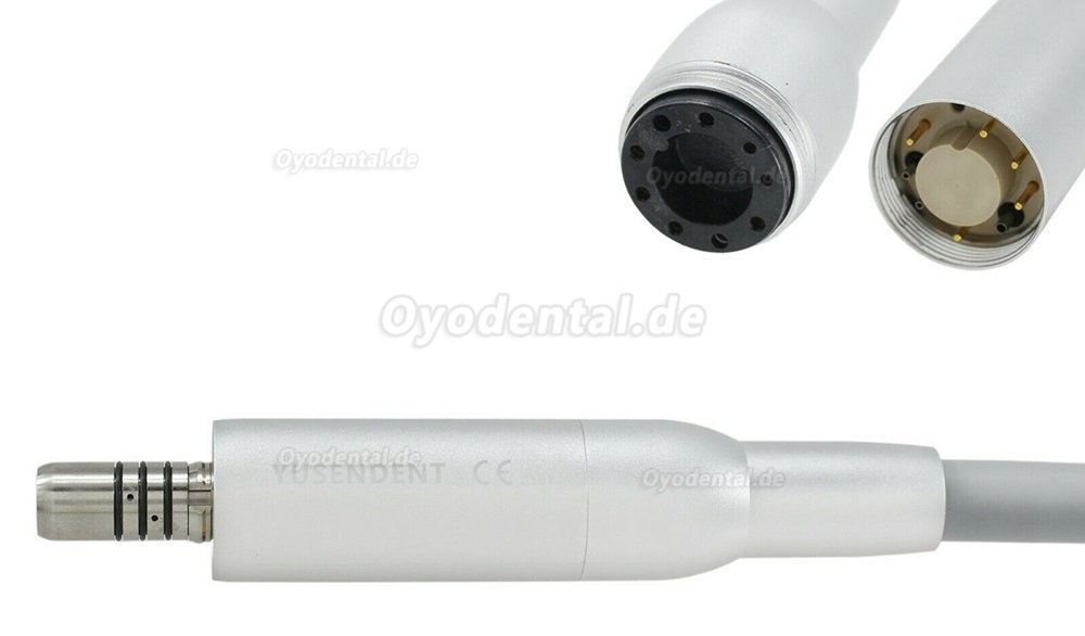 YUSENDENT COXO Dental Elektrischer LED-Mikromotor + Glasfaser 45 °Rotes Winkelstück 1: 4.2 YUSENDENT COXO Dental Elektrischer LED-Mikromotor + Glasfaser 45 °Rotes Winkelstück 1: 4.2