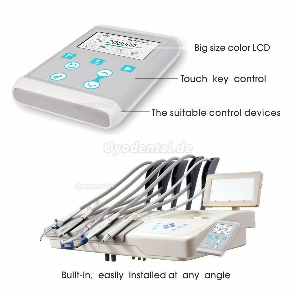 YUSENDENT COXO Dental Elektrischer LED-Mikromotor + Glasfaser 45 °Rotes Winkelstück 1: 4.2 YUSENDENT COXO Dental Elektrischer LED-Mikromotor + Glasfaser 45 °Rotes Winkelstück 1: 4.2