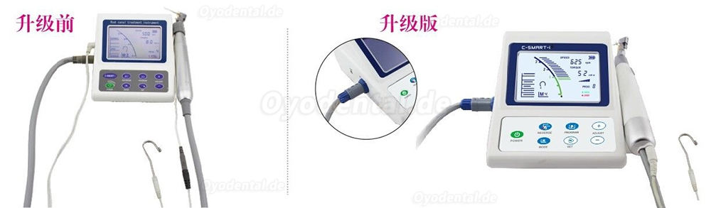 2017 NEU Verbesserte Yushendent C Smart Mini2 Schnurlose Endodontie Mikromotor Endo Motor handstück