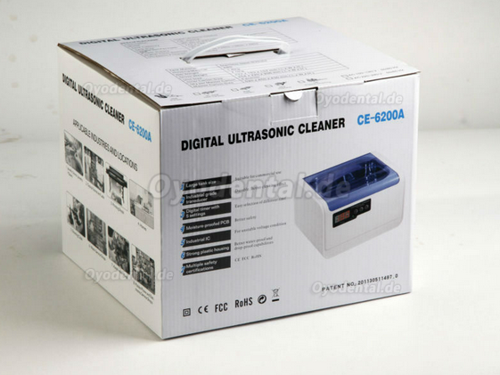 JeKen® 1.4L Digital Ultraschallreiniger CE-6200A