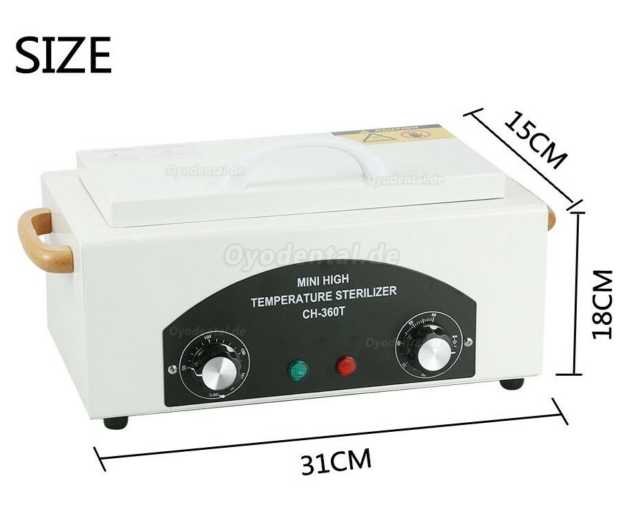 Dental Lab Heat Cabinet Autoclave Hot Dry High Temperature Sterilizer Tools