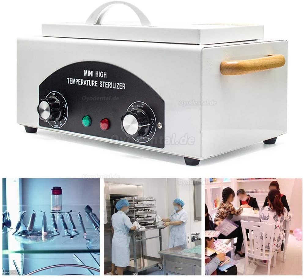 Dental Lab Heat Cabinet Autoclave Hot Dry High Temperature Sterilizer Tools